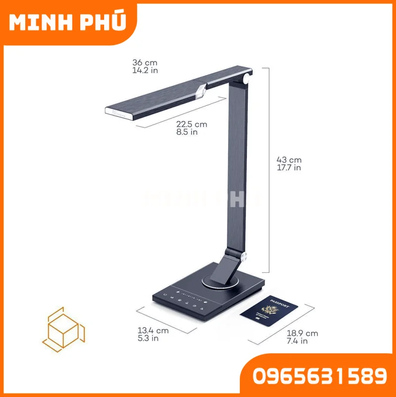 Đèn led để bàn, hiệu Taotronics, model TT-DL16