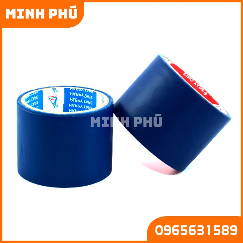 Băng Dính Dán Nền Xanh Dương 5cm 18m