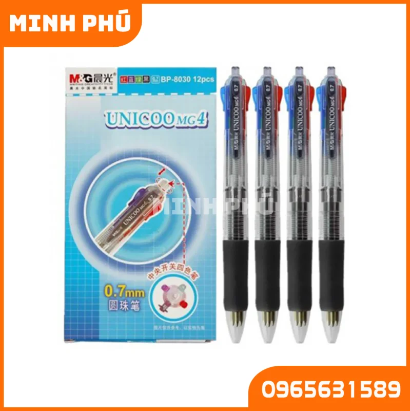 Bút bi 4 Màu M&G