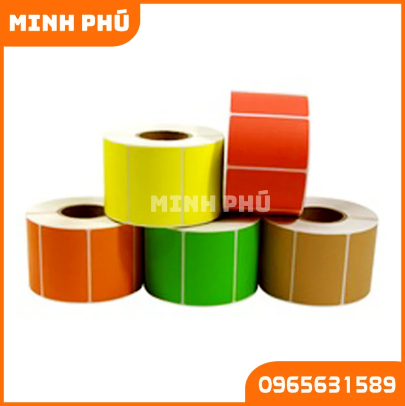 Tem decal thường Màu