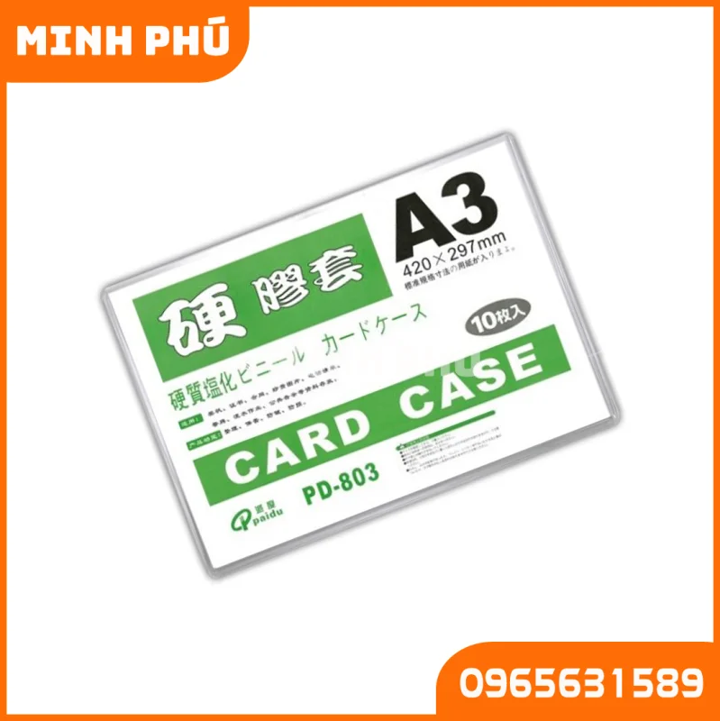 Card case A3 mỏng