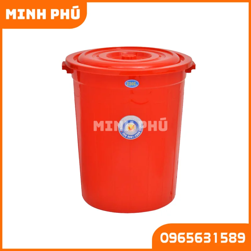 Thùng nhựa 220L