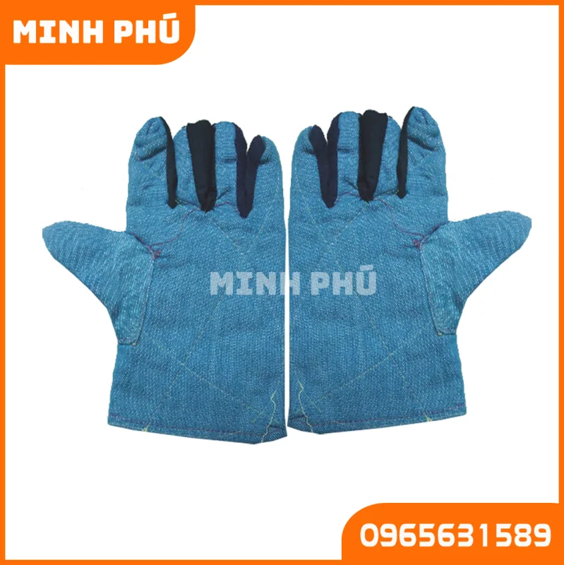 Găng tay vải bò 01
