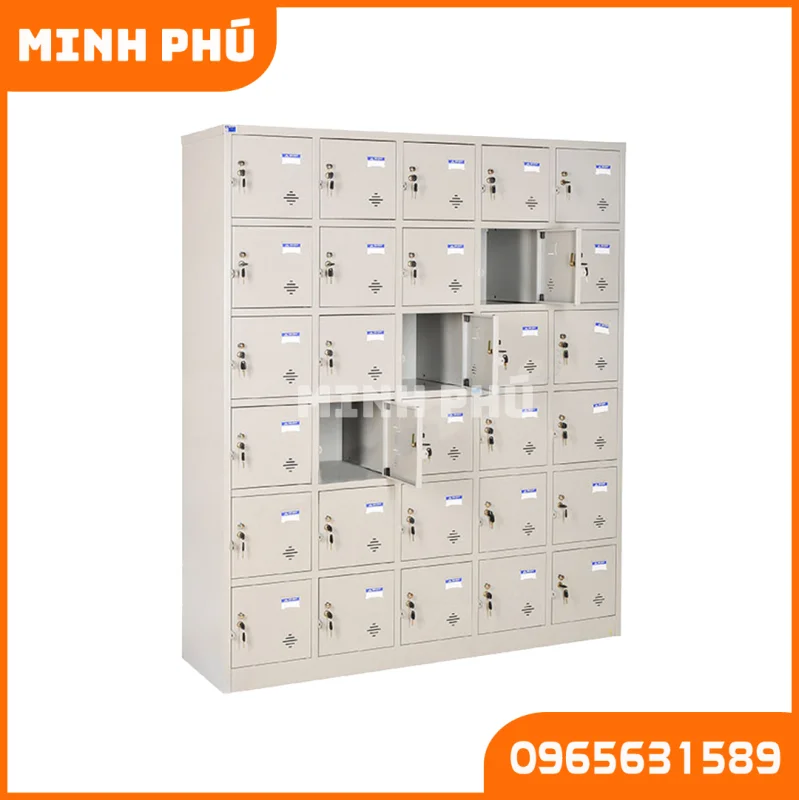 Tủ sắt để đồ cá nhân nhiều ngăn