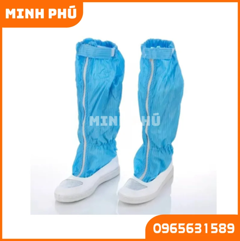 Giầy cao cổ phòng sạch mặt lưới