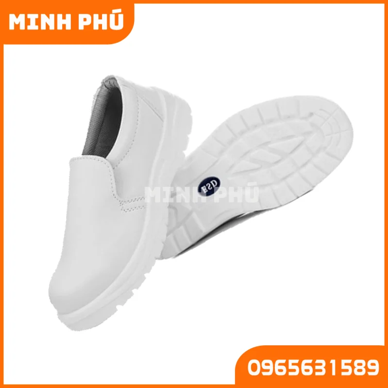Giày phòng sạch mũi sắt đế PU