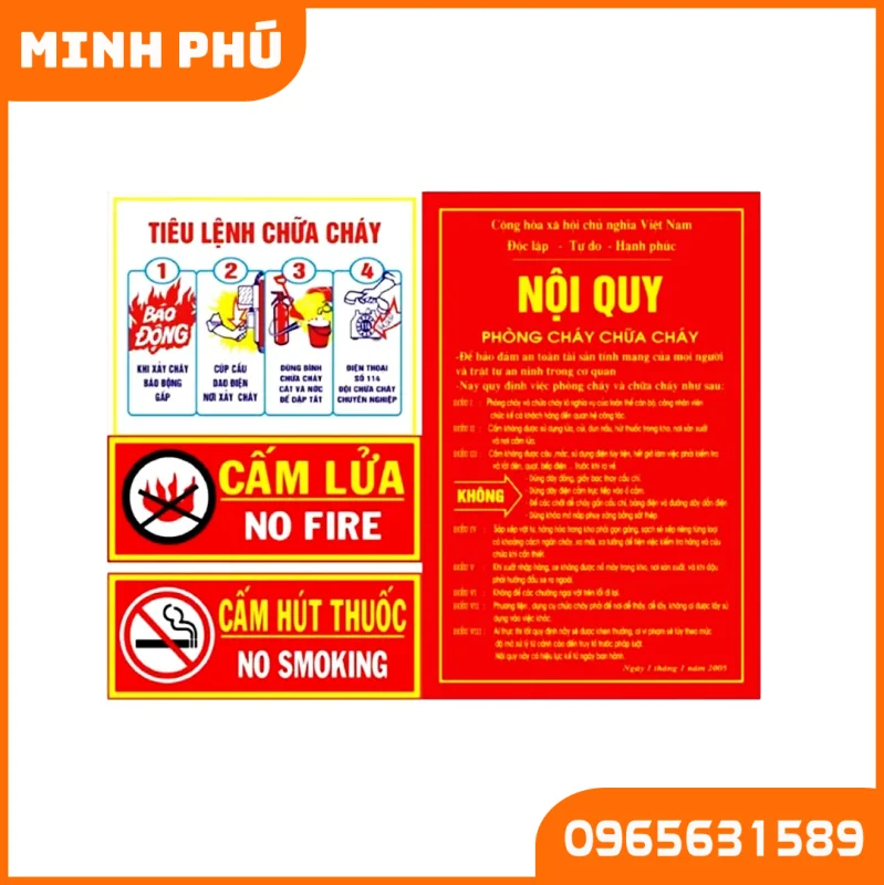 Bộ tiêu lệnh chữa cháy